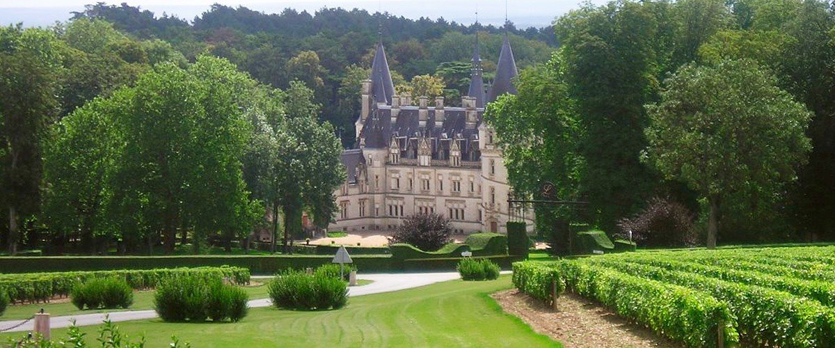 Ladoucette, Château du Nozet in the summer