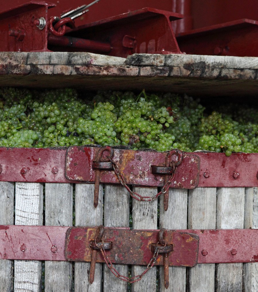 Champagne Louis Roederer wine press