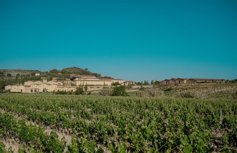 Front of Marqués de Murrieta, Castillo de Ygay