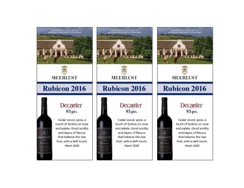 Shelf Talker for {materiallist:brand_name} Rubicon 2016